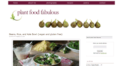 Desktop Screenshot of plantfoodfabulous.com